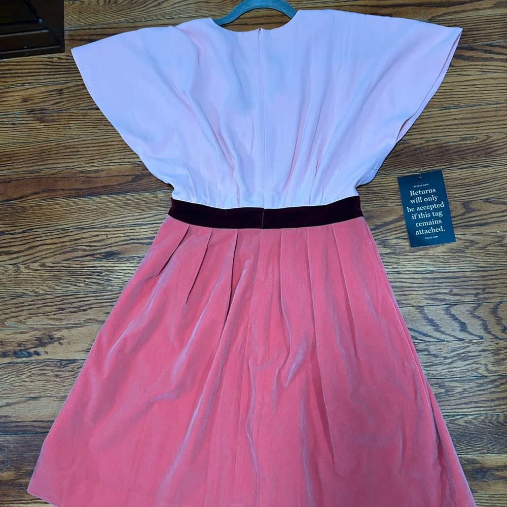 Pomander Place Pink Velvet Isabelle Dress - Picture 5 of 5